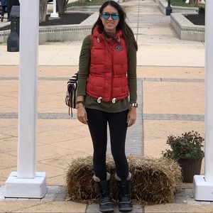 Abercrombie puffer vest, women’s size S, worn once
